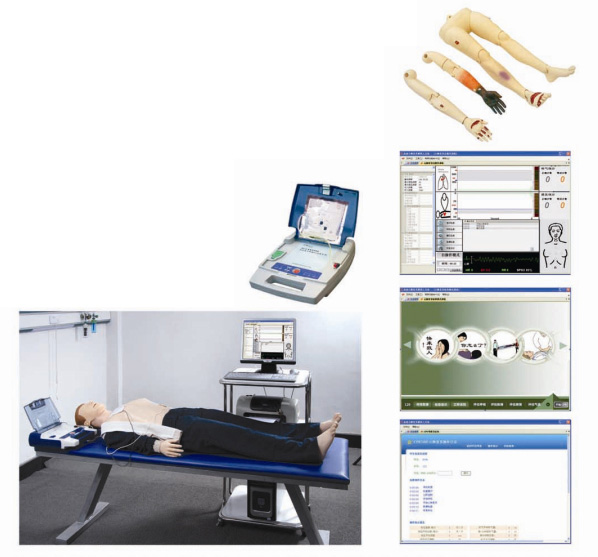 GD/BLS600高级心肺复苏、AED除颤模拟人
