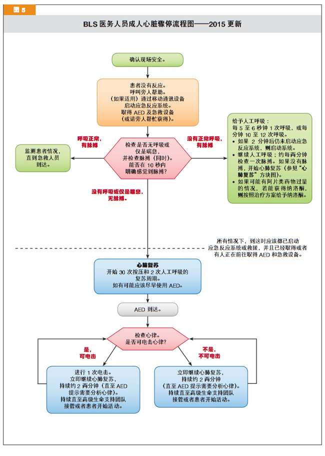 最新版2015AHA心肺复苏指南更新要点图解摘