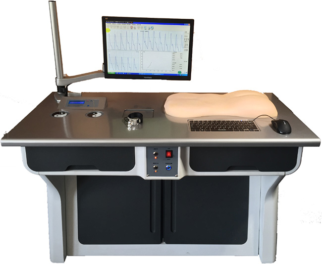 高智能数字—体化脉象、针刺、推拿教学测定系统