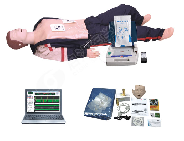 高级电脑心肺复苏AED除颤仪模拟人