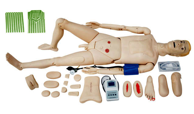 高级全功能护理人模型（带血压测量）