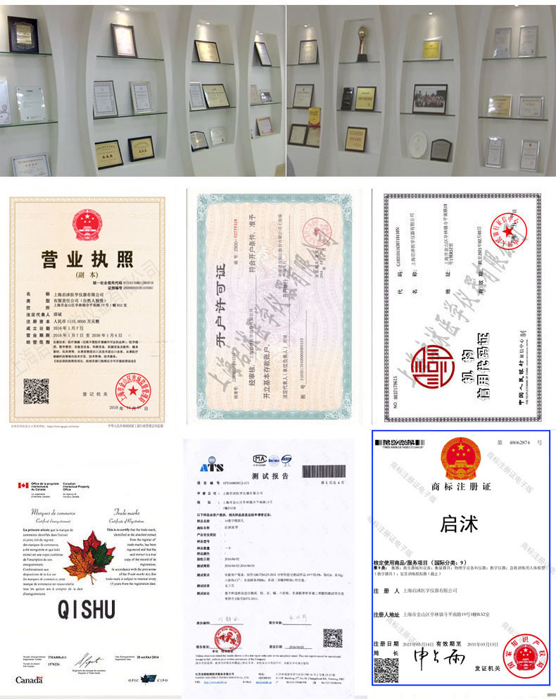 启沭医学相关证件