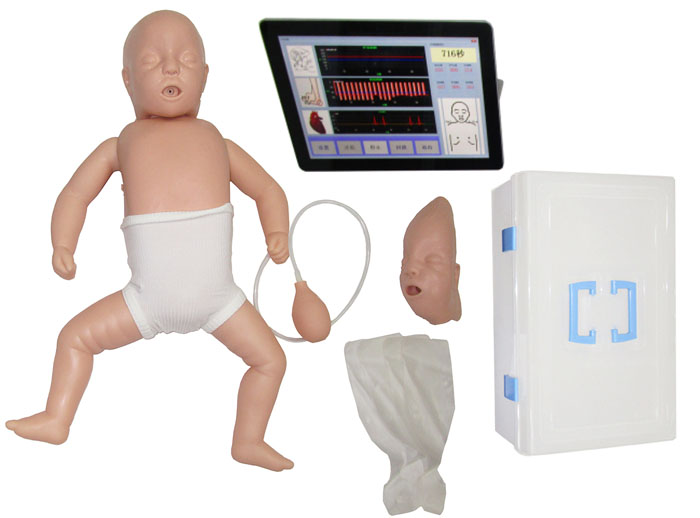 无线版高级婴儿心肺复苏模拟人(平板电脑控制)